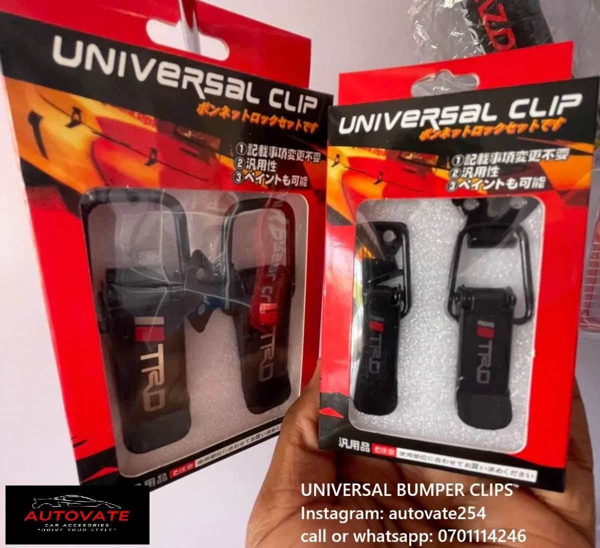 Universal Clips available at Autovate254 Nairobi